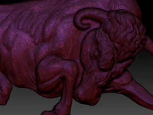 bull relief 3D Print Model
