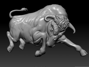 bull relief 3D Print Model