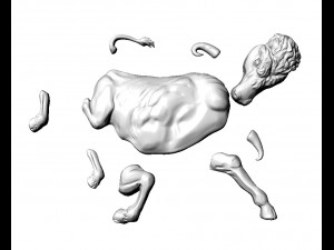 bull relief 3D Print Model
