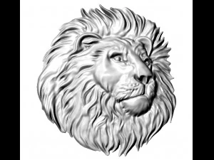 beautiful lion 3D Print Model