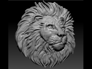beautiful lion 3D 打印模型