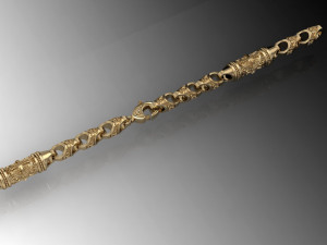 beautiful chain or bracelet 3D Принт Модель