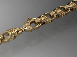 beautiful chain or bracelet 3D Print Model