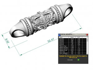 beautiful chain or bracelet 3D Print Model