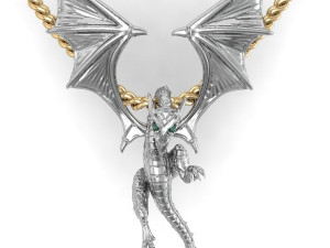 pendant dragon 3D Baskı Modeli