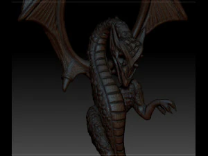 pendant dragon 3D Print Model