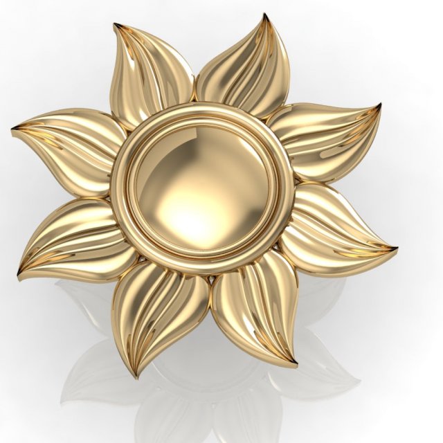 sun pendant 3D Print Model .c4d .max .obj .3ds .fbx .stl .blend