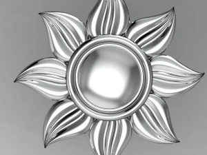 sun pendant 3D Print Model