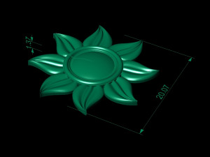 sun pendant 3D Print Model