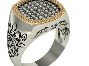 male ring eastern 3D Print Model