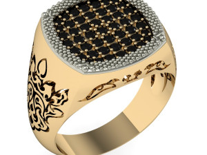 male ring eastern Model do druku 3D