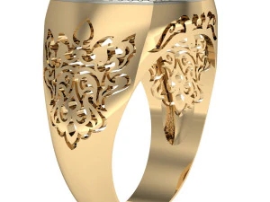 male ring eastern 3D Print Model