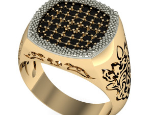 male ring eastern Model do druku 3D