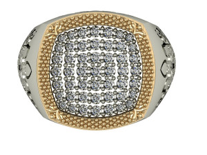 male ring eastern Model do druku 3D