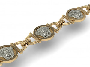 beautiful chain or bracelet Modèles 3D en vedette