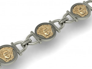 beautiful chain or bracelet 3D Print Model