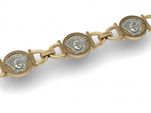 beautiful chain or bracelet Modèles 3D en vedette