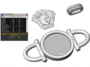 beautiful chain or bracelet 3D Print Model