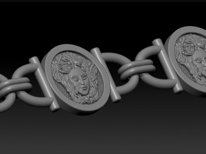 beautiful chain or bracelet Modèles 3D en vedette
