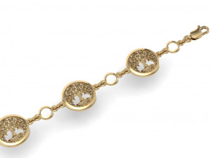 beautiful bracelet three of life 3Dプリントモデル