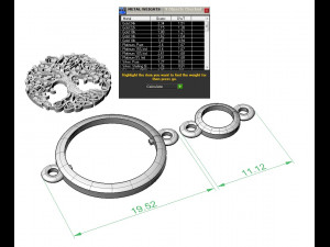 beautiful bracelet three of life 3Dプリントモデル