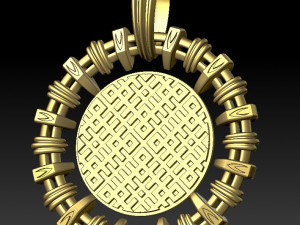 exclusive pendant Model Cetak 3D