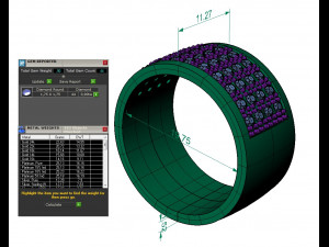 2 fashion rings Model do druku 3D