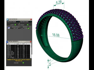 2 fashion rings 3D Print Model
