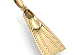 exclusive pendant flippers 3D Print Model