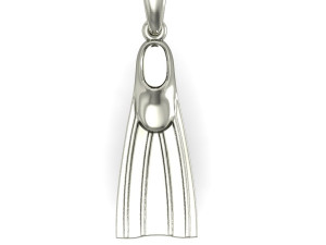 exclusive pendant flippers 3D Print Model