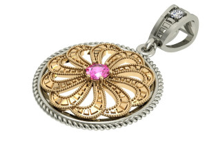exclusive pendant Modelo de impresión 3D