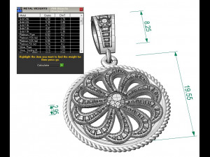 exclusive pendant Modelo de impresión 3D