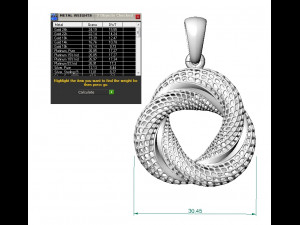 exclusive geometric pendant Modelo de Impressão 3D