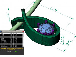 simple geometric pendant Modelo de Impressão 3D