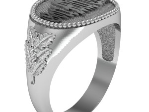 male ring gott mit uns 3D 打印模型