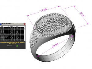 male ring gott mit uns 3D 打印模型