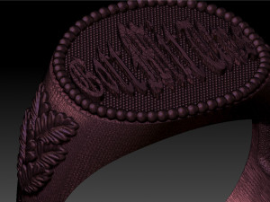 male ring gott mit uns 3D 打印模型