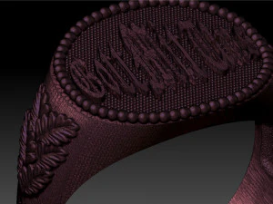 male ring gott mit uns 3D Print Model