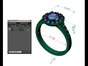fashion ring 3D Print Model