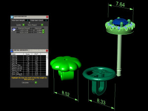 stud earring 3D Baskı Modeli