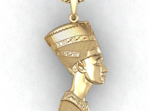 pendant nefertiti 3D Print Model