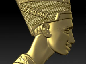 pendant nefertiti 3D Print Model