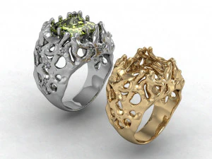 ring abstract form 3D Print Model
