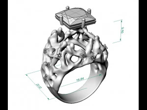 ring abstract form 3D Print Model