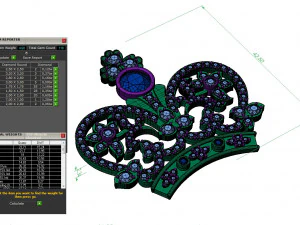pendant crown 3D Print Model