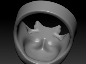 mens ring scull 3D Baskı Modeli