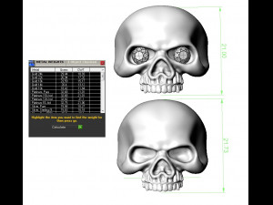 mens ring scull 3D Baskı Modeli
