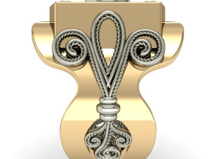 male signet ring 3D Принт Модель