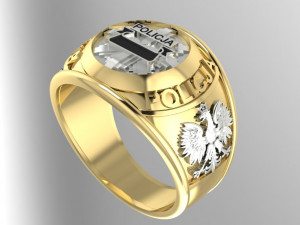 signet polska policja 3D Print Model