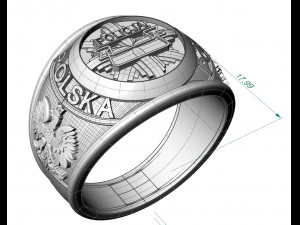 signet polska policja 3D Print Model